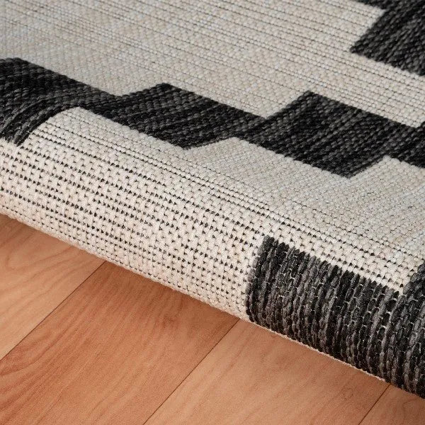 Kilimanjaro 81754WAN White/Anthracite Rug - Rug & Home