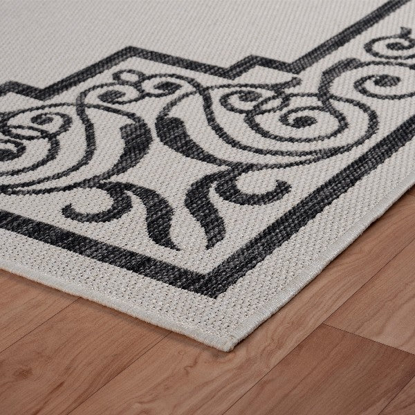 Kilimanjaro 81756WAN White/Anthracite Rug - Rug & Home