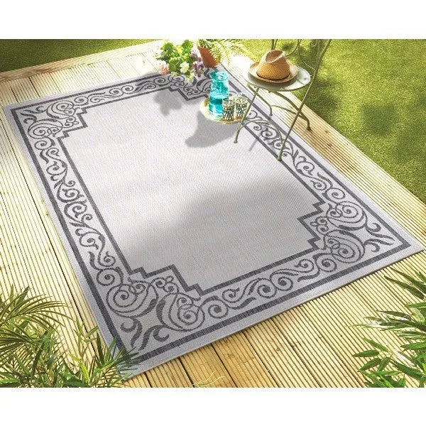 Kilimanjaro 81756WAN White/Anthracite Rug - Rug & Home