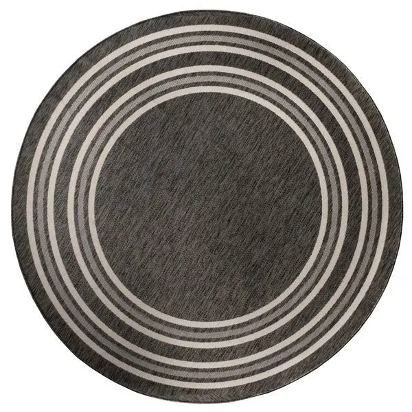 Kilimanjaro 81757AWH Anthracite White Rug - Rug & Home