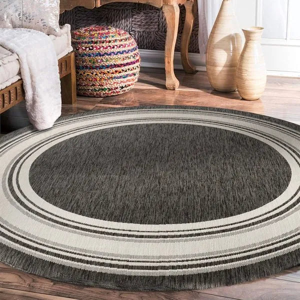 Kilimanjaro 81758AWH Anthracit White Rug - Rug & Home