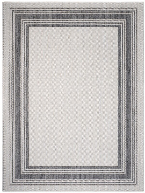 Kilimanjaro 81759WAN White/Anthracite Rug - Rug & Home