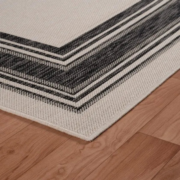 Kilimanjaro 81759WAN White/Anthracite Rug - Rug & Home