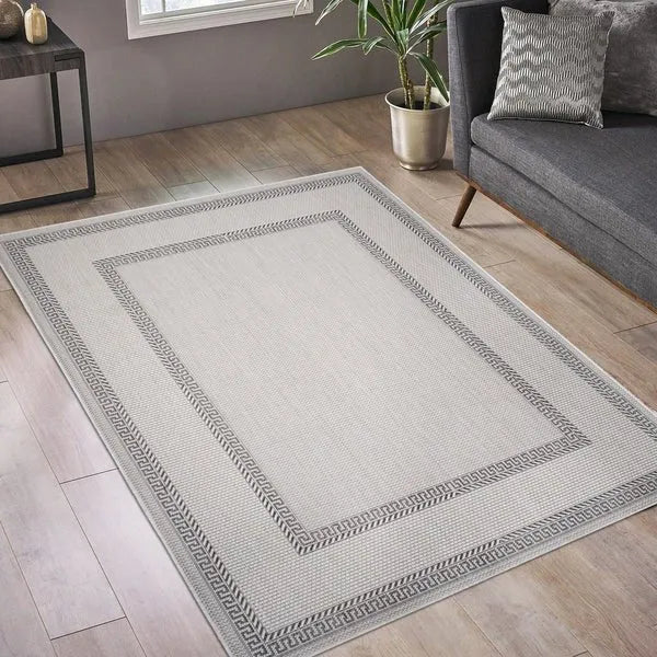 Kilimanjaro 81760WAN White/Anthracite Rug - Rug & Home