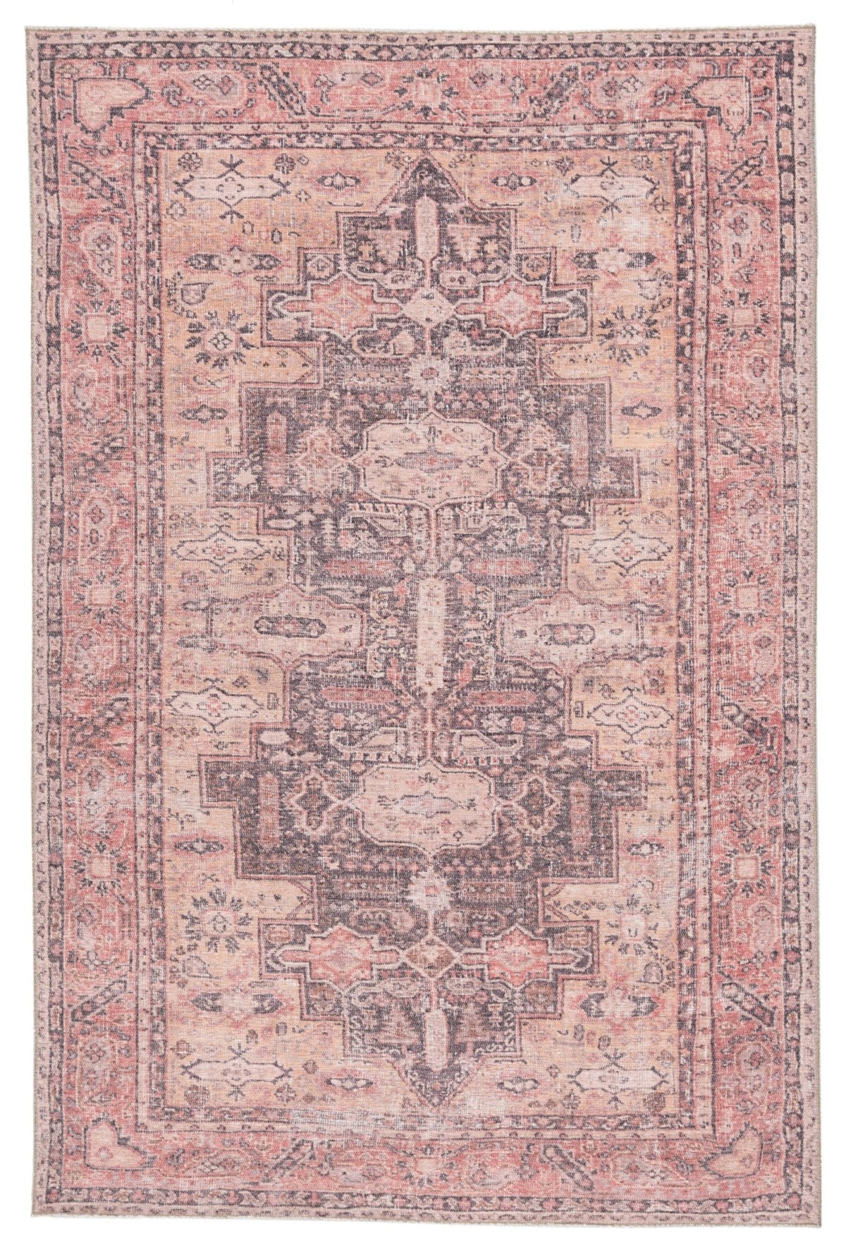 Kindred Knd06 Cosima Pink/Dark Purple Rug - Rug & Home