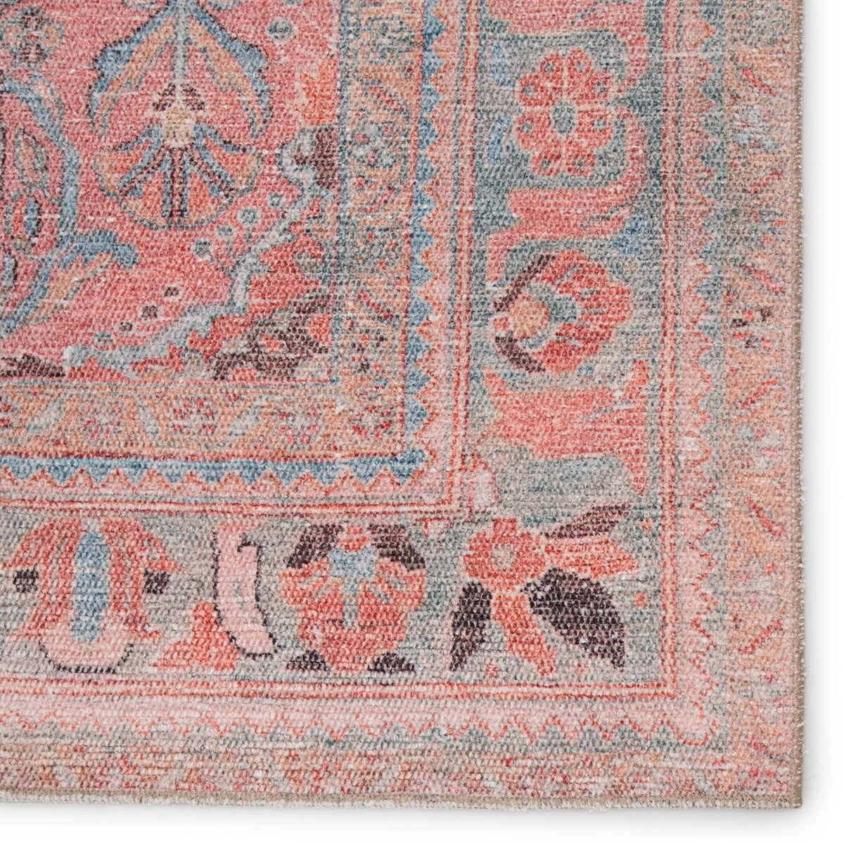 Kindred Knd07 Pippa Pink/Light Blue Rug - Rug & Home