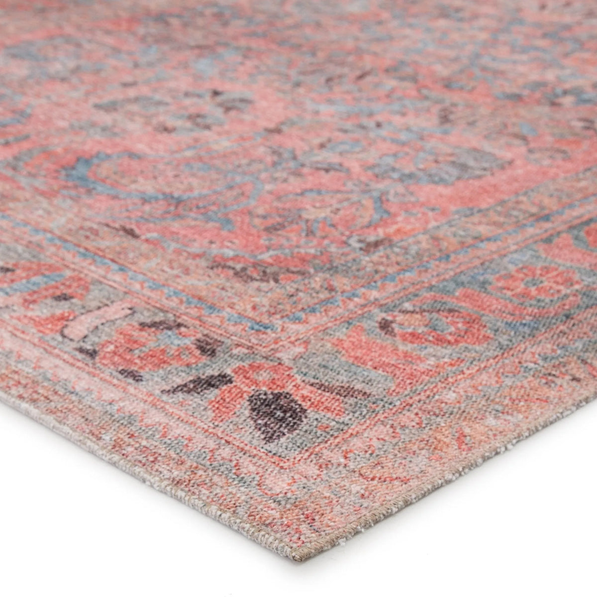 Kindred Knd07 Pippa Pink/Light Blue Rug - Rug & Home