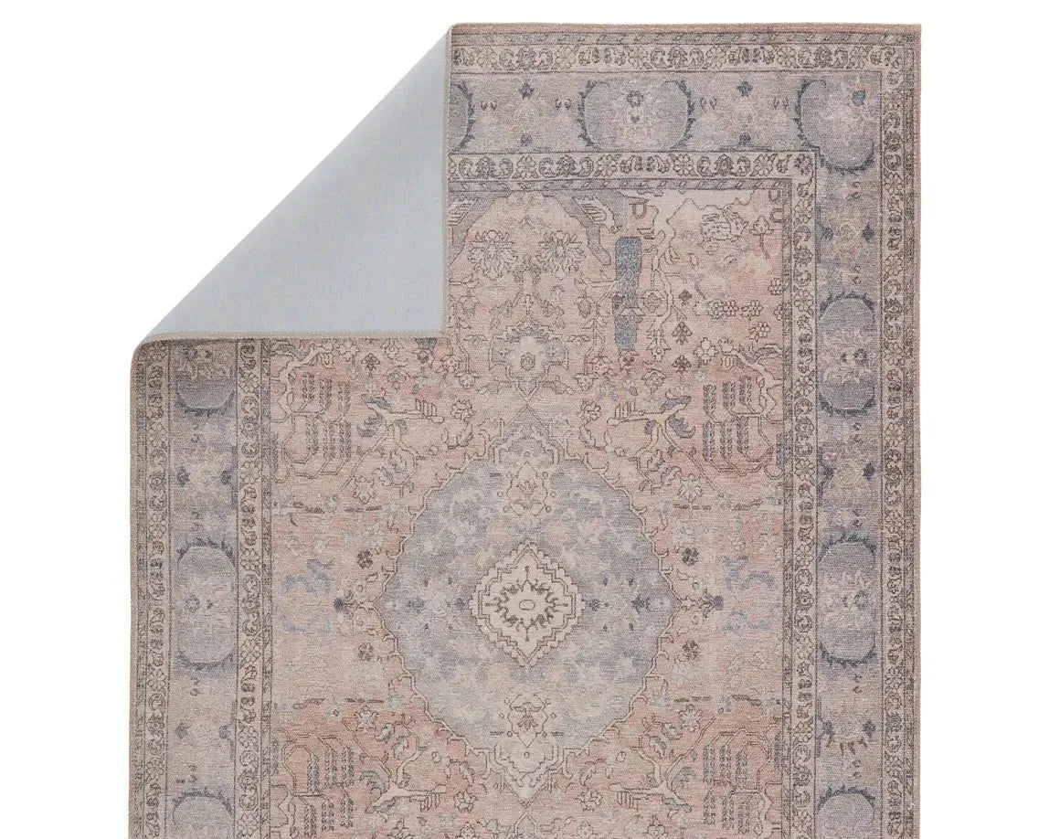 Kindred KND10 Rosy Pink/Blue Rug - Rug & Home