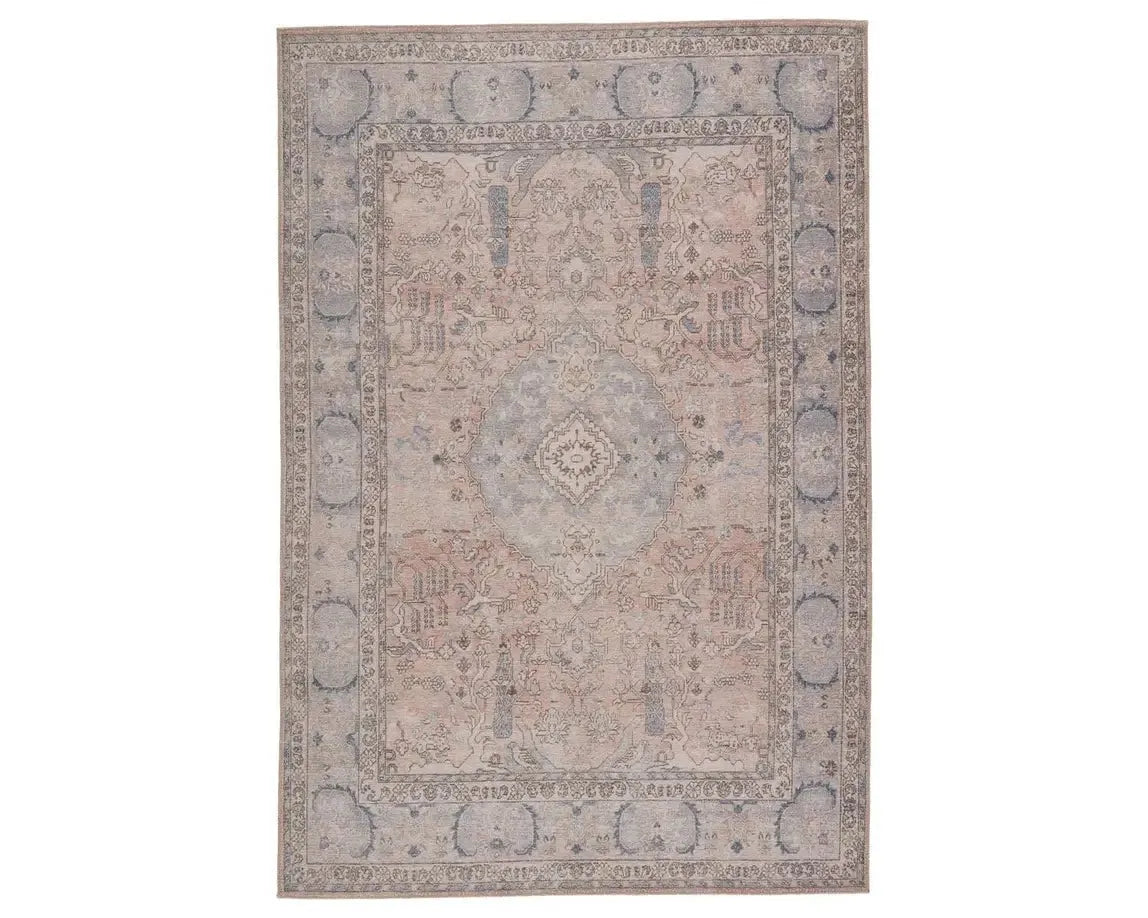 Kindred KND10 Rosy Pink/Blue Rug - Rug & Home