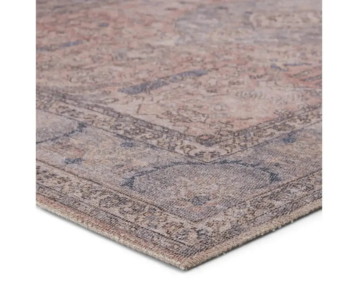 Kindred KND10 Rosy Pink/Blue Rug - Rug & Home