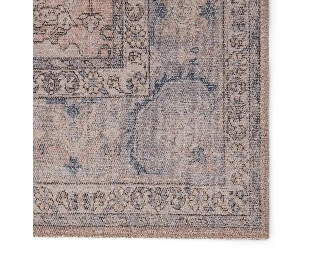 Kindred KND10 Rosy Pink/Blue Rug - Rug & Home