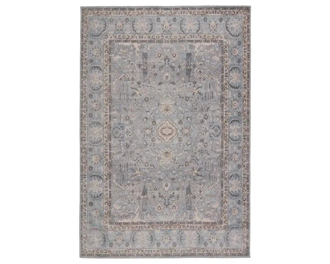 Kindred KND12 Blue/Grey Rug - Rug & Home