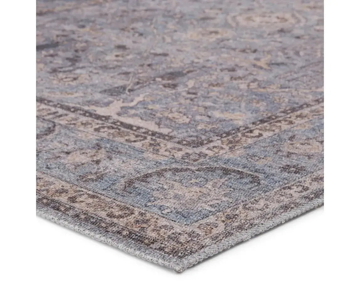 Kindred KND12 Blue/Grey Rug - Rug & Home