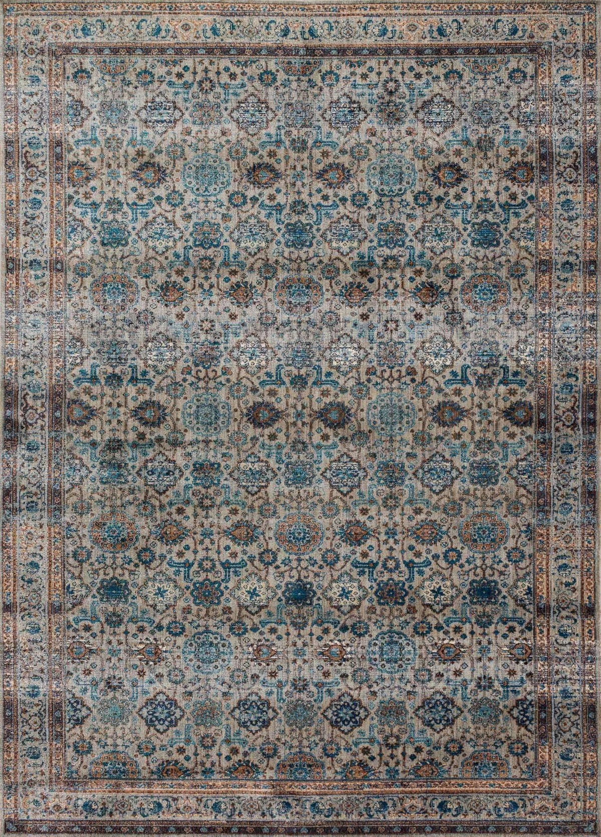 Kivi by Magnolia Home KV-05 Fog/Multi Rug - Rug & Home