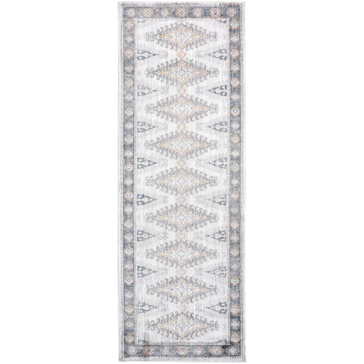 Kyra 3847F Ivory/Blue Rug - Rug & Home