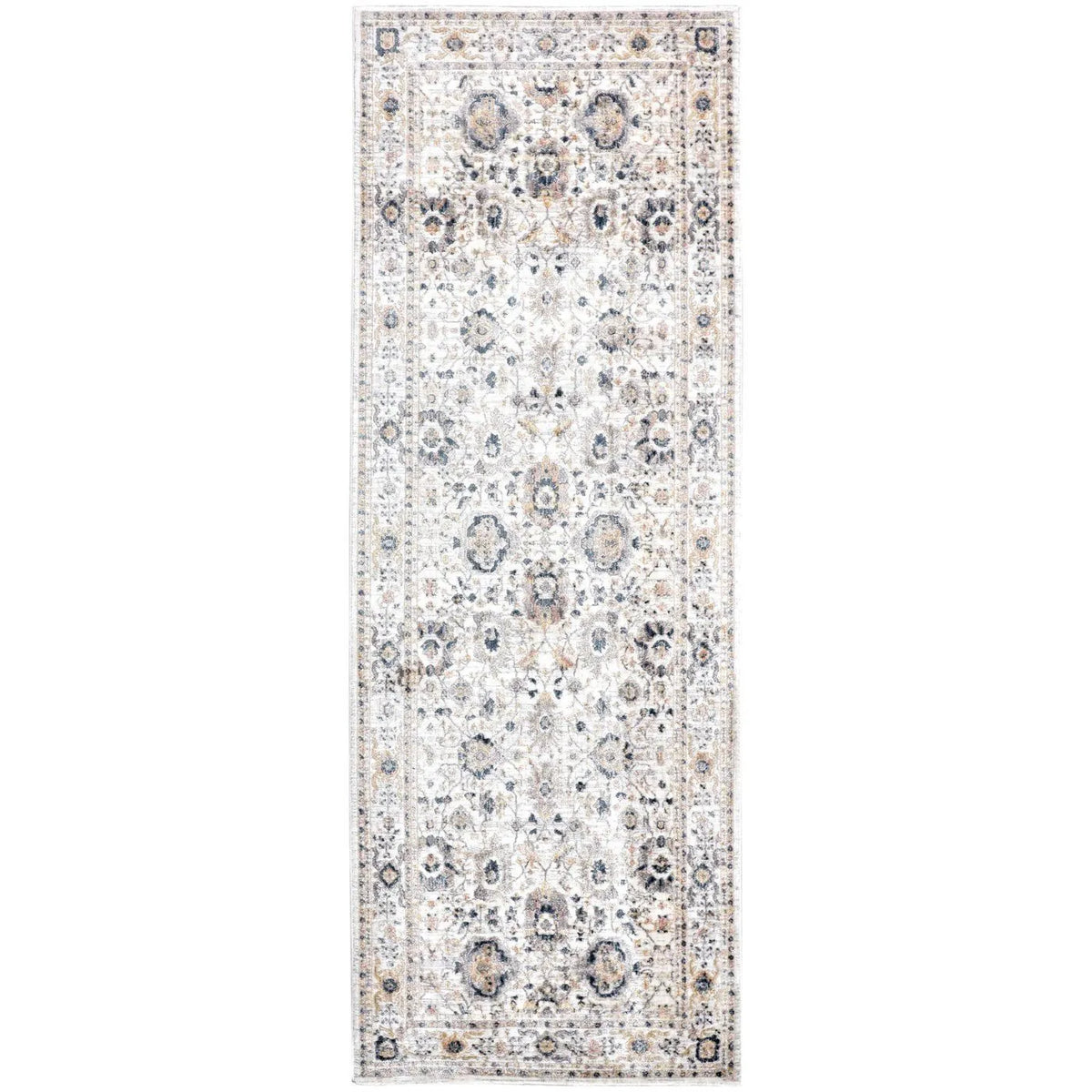 Kyra 3854F Ivory/Blue Rug - Rug & Home