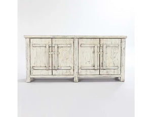 Lagos 4Dr Sideboard Antique White - Rug & Home