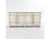 Lagos 4Dr Sideboard Antique White - Rug & Home