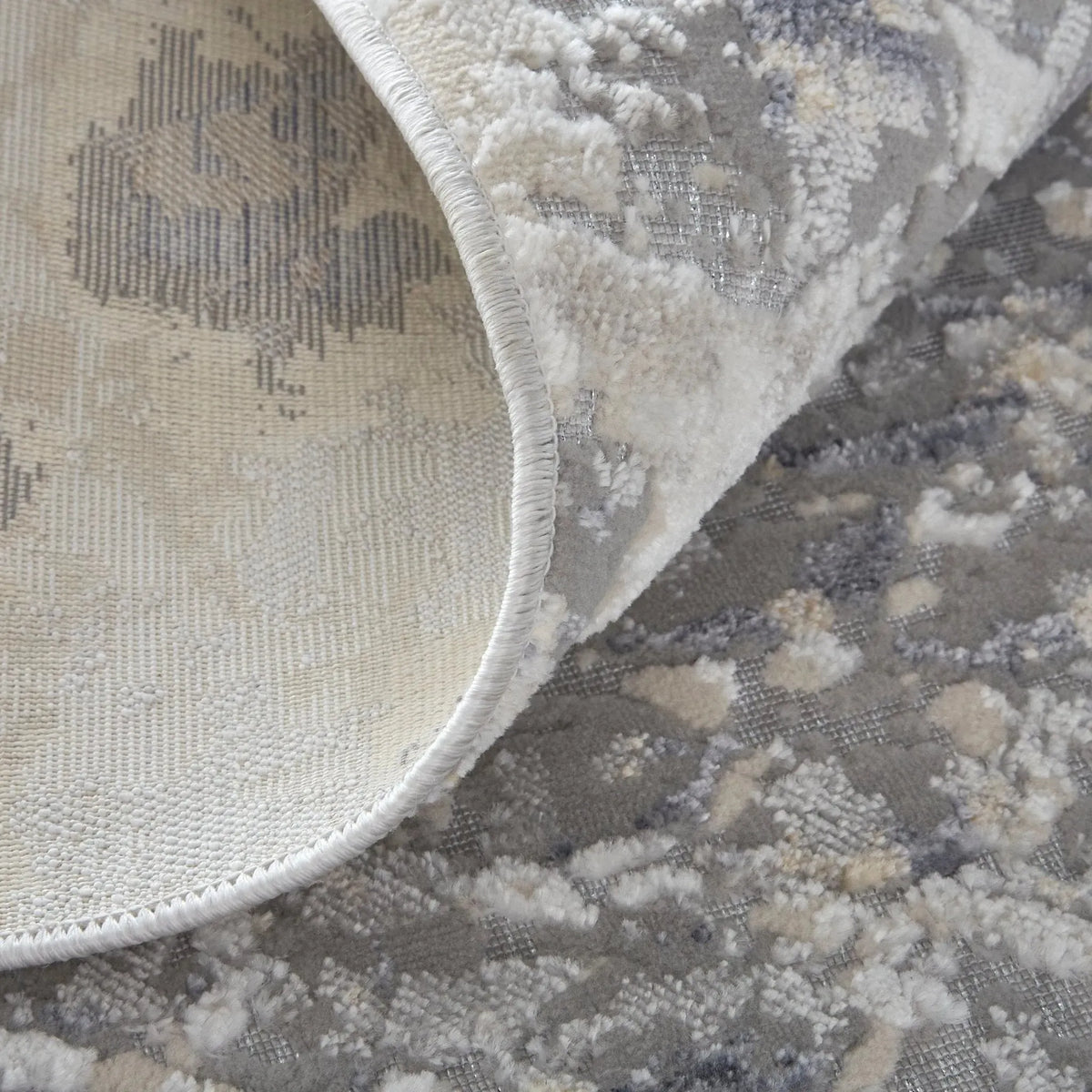 Laina LAI39GIF Silver/Grey Rug