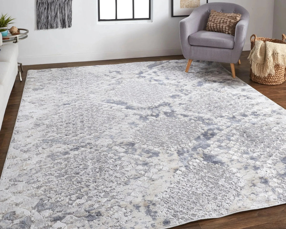 Laina LAI39GIF Silver/Grey Rug