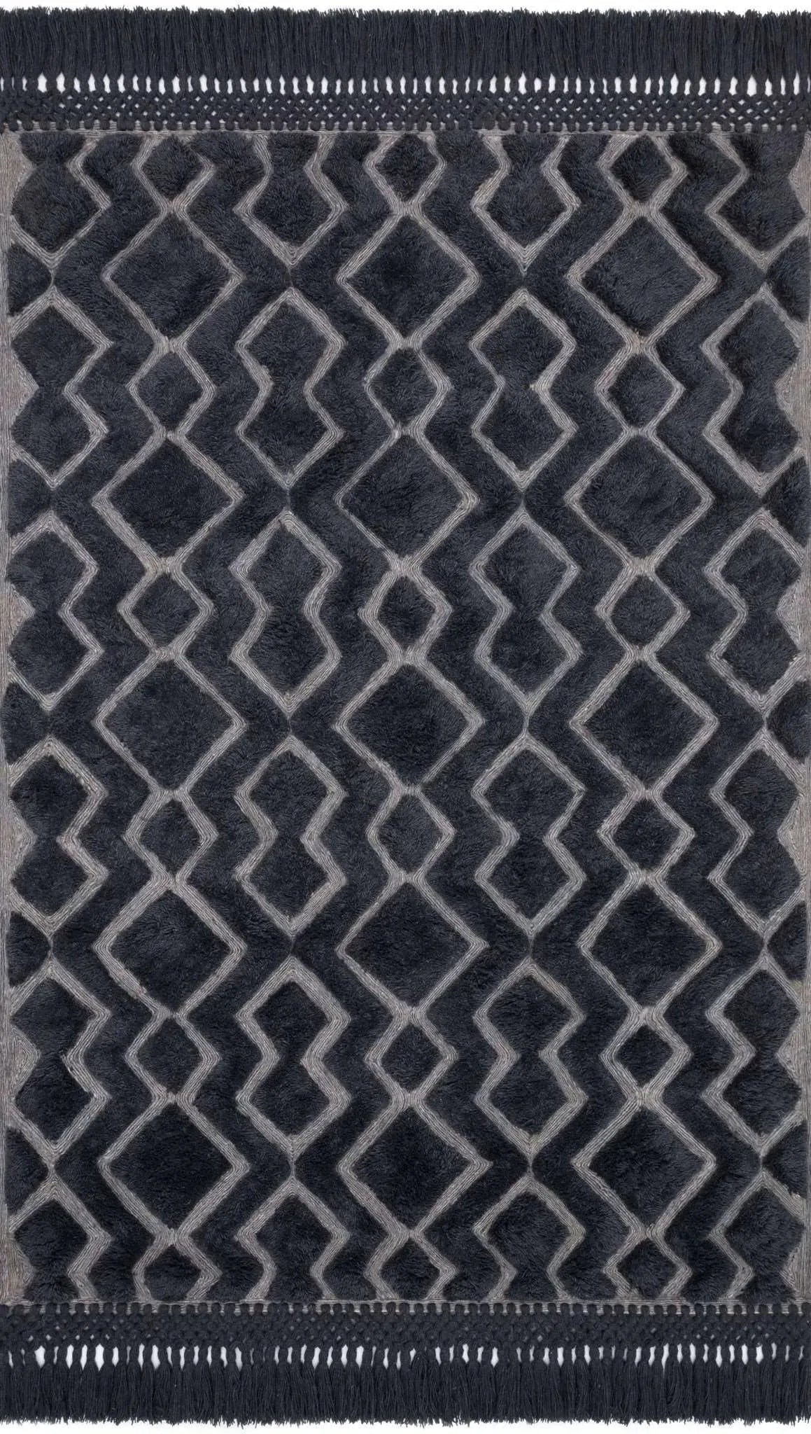 Laine By Magnolia Home Lai 03 Grey Charcoal Rug