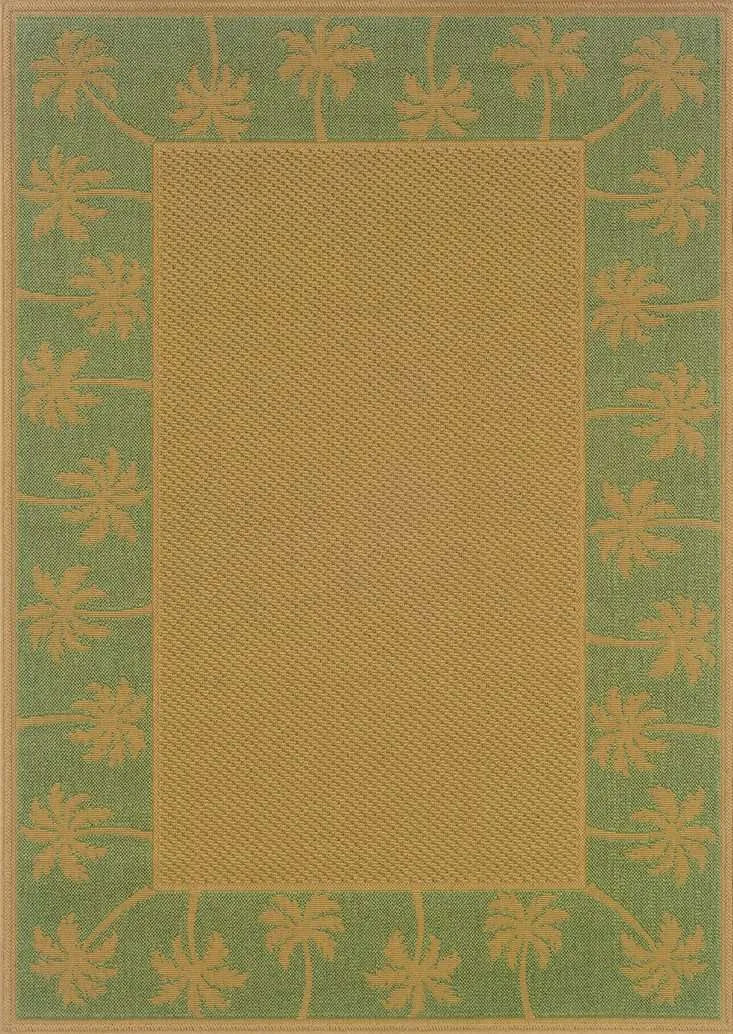 Lanai 606F Beige/ Green Rug - Rug & Home