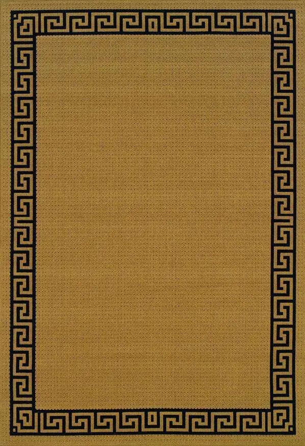 Lanai 782Y Beige/ Black Rug - Rug & Home