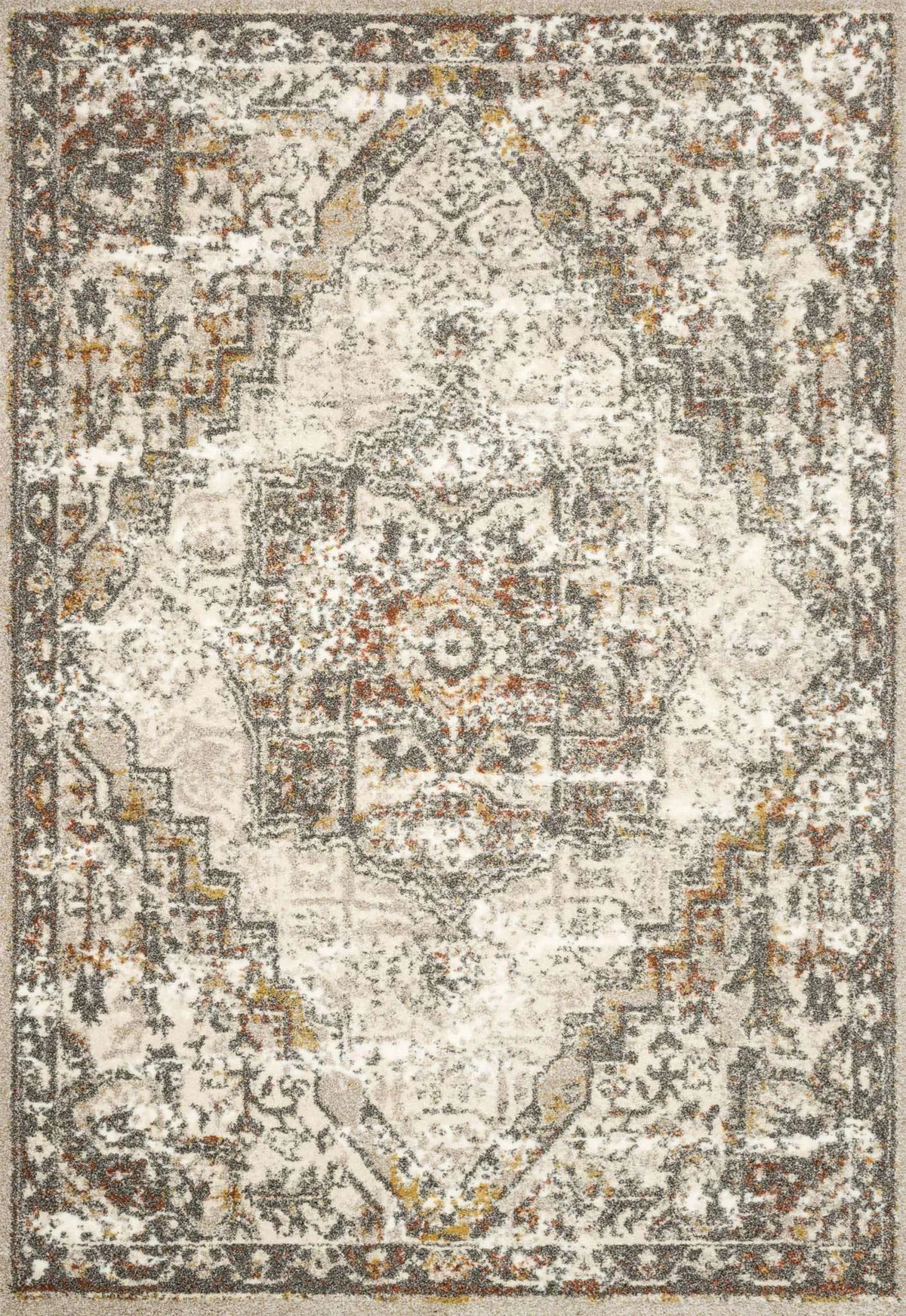 Landscape LAN 01 Sand / Graphite Rug - Rug & Home