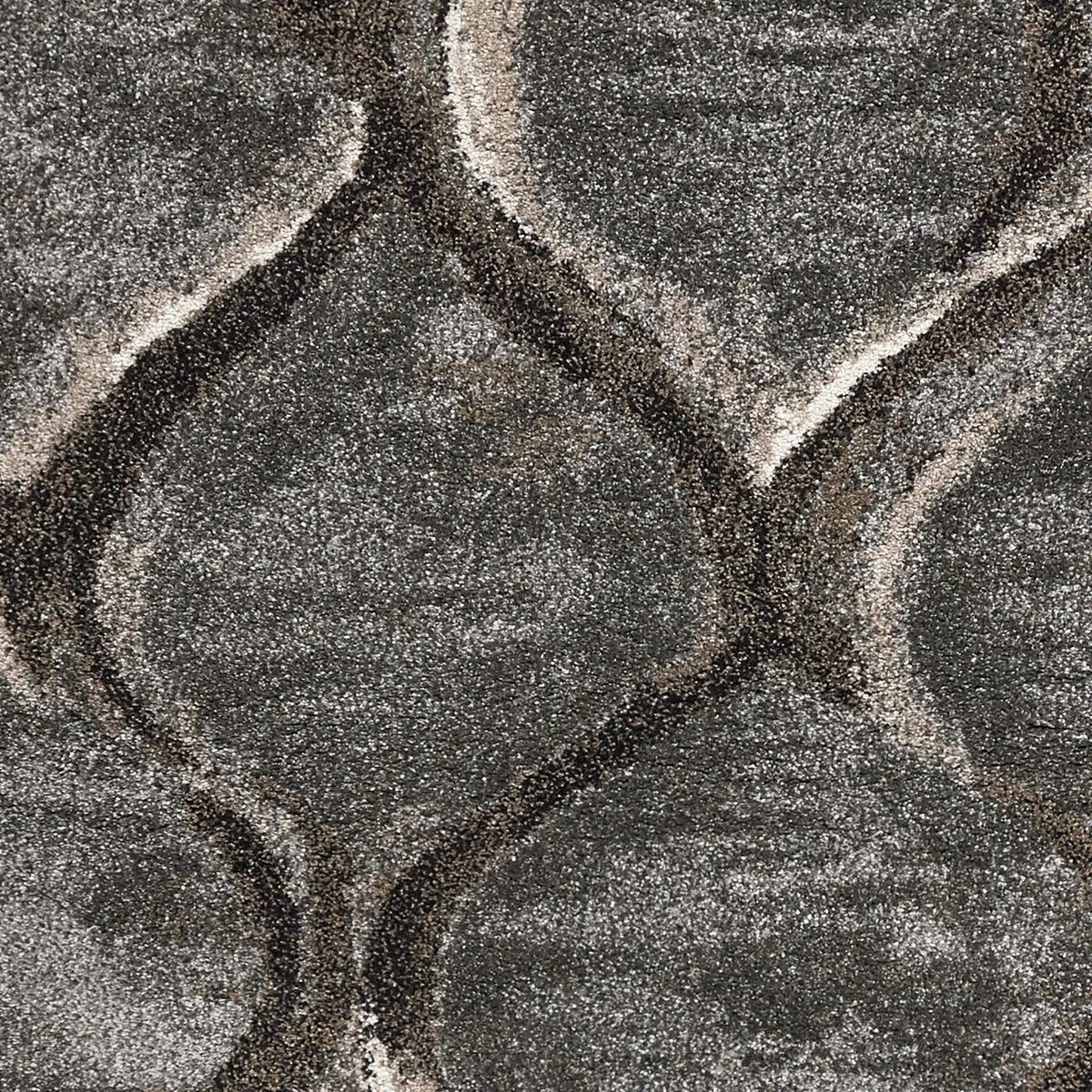 Landscapes 5906 Groove Charcoal Rug - Rug & Home