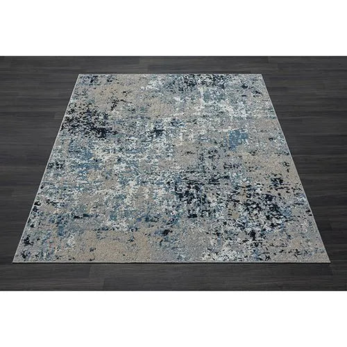 Lanham 82273GBU Grey/Blue Rug - Rug & Home