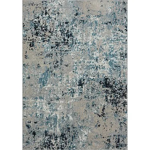 Lanham 82273GBU Grey/Blue Rug - Rug & Home