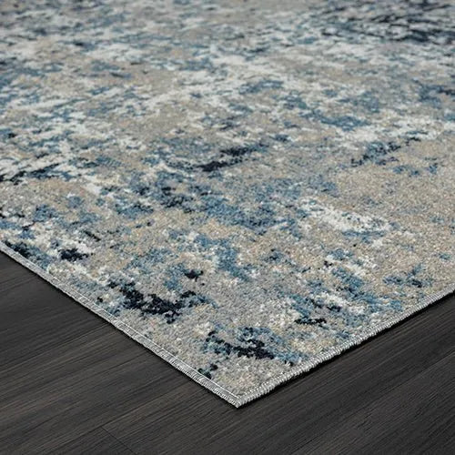 Lanham 82273GBU Grey/Blue Rug - Rug & Home