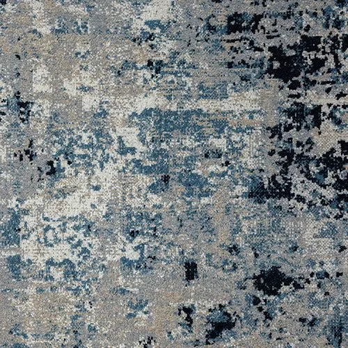 Lanham 82273GBU Grey/Blue Rug - Rug & Home