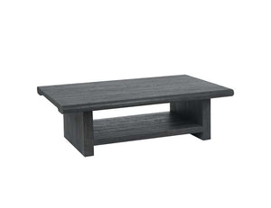 Larson 58" Coffee Table Black - Rug & Home