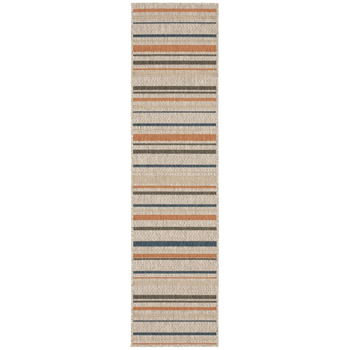 Latitude 602W Grey/Blue Rug - Rug & Home