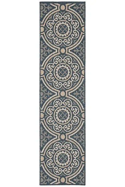 Latitude 609B Blue Grey Rug - Rug & Home