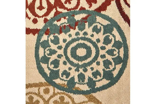 Laurel 2733H Beige/Multi Rug - Rug & Home