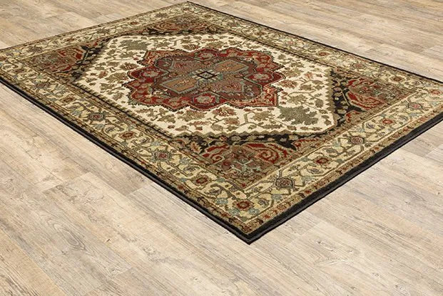 Laurel 5100C Black/Multi Rug - Rug & Home