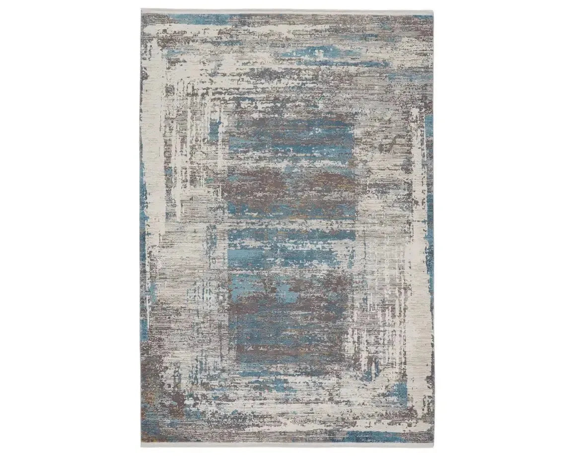 Lavigne LVG04 Blue/Tonal Grey Rug