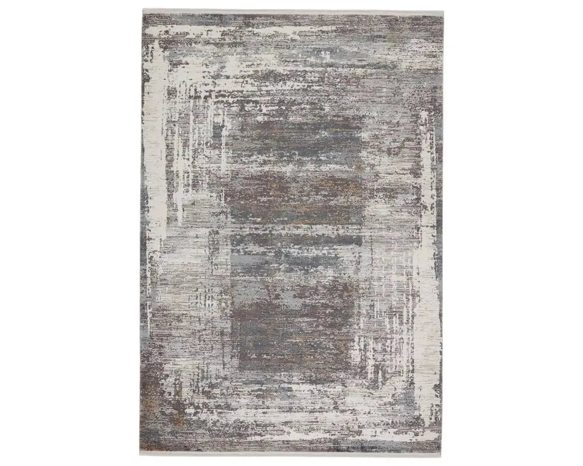 Lavigne LVG05 White/Tonal Grey Rug