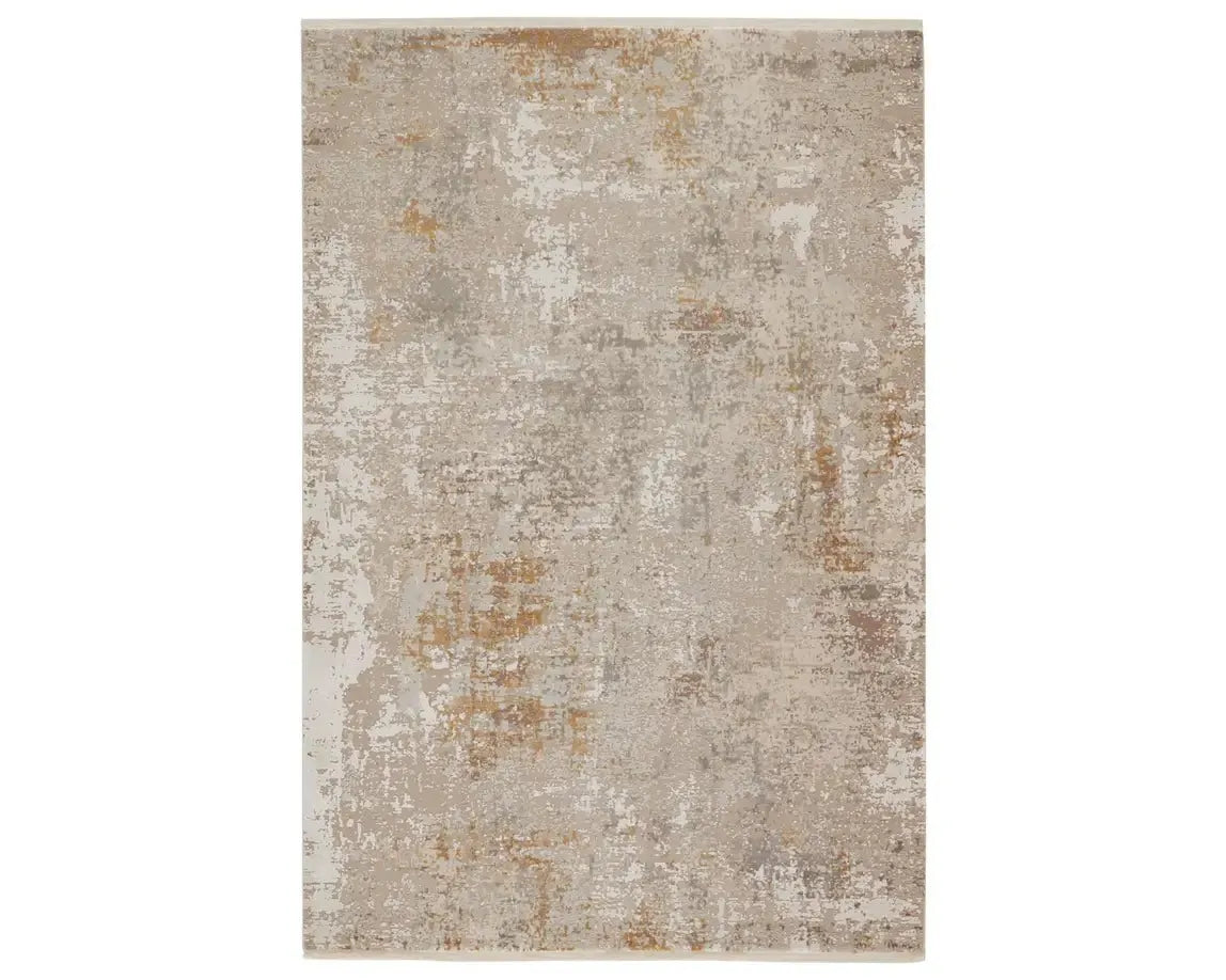 Lavigne LVG06 Gold/Grey Rug - Rug & Home