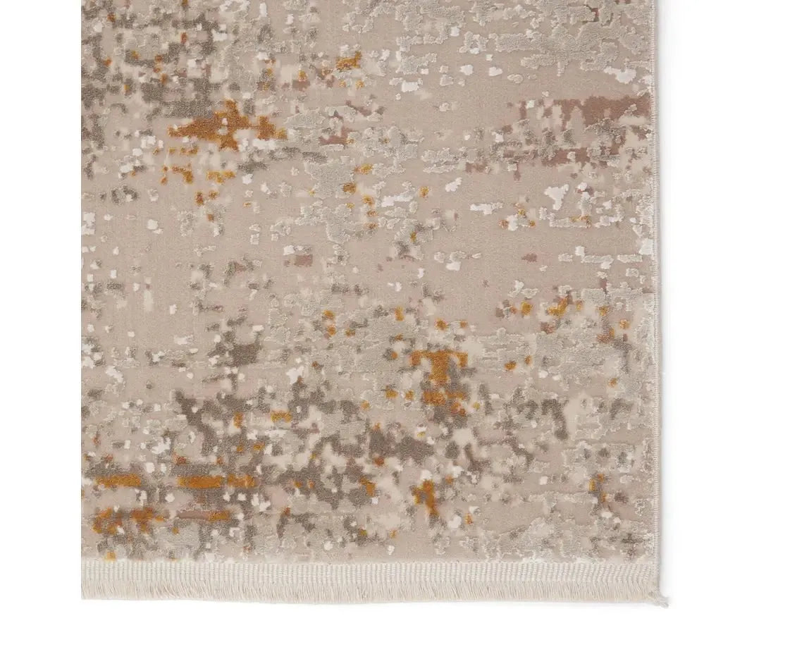 Lavigne LVG06 Gold/Grey Rug - Rug & Home