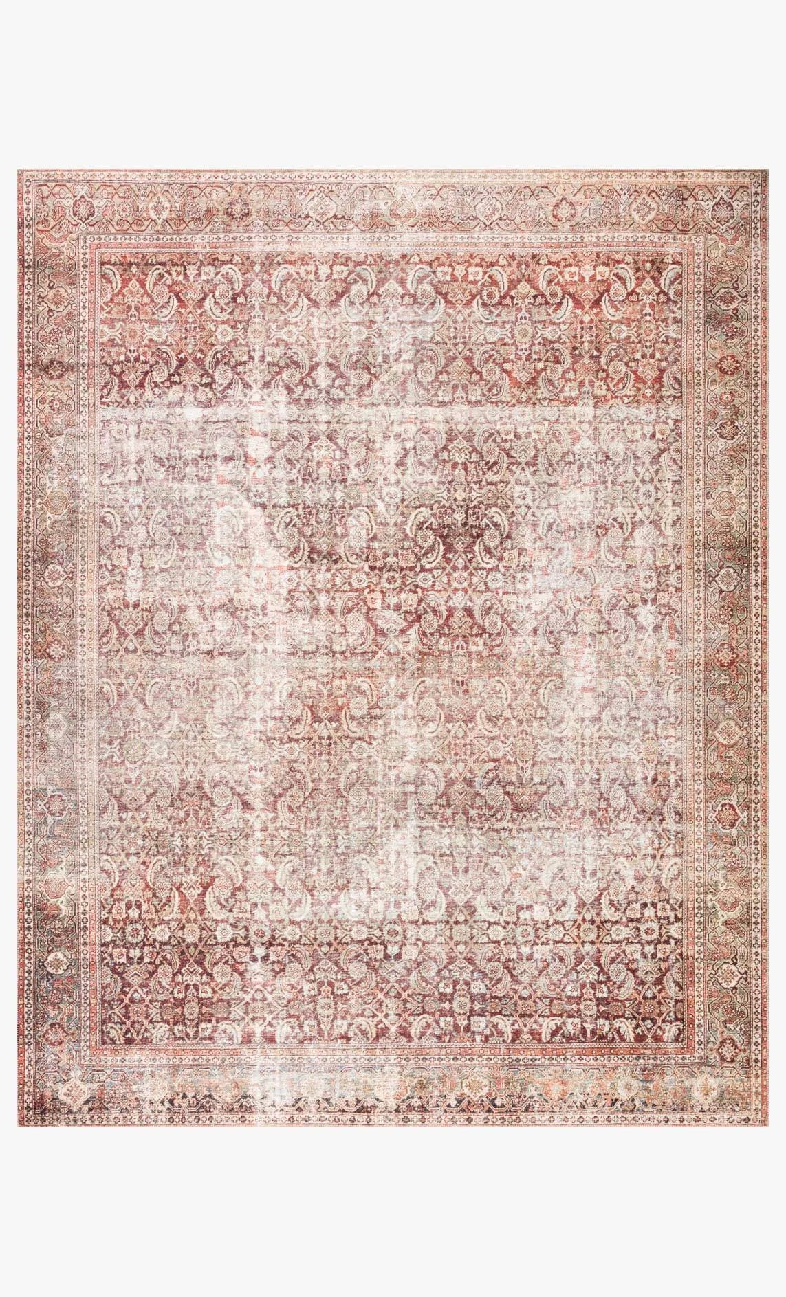 Layla Lay-11 Cinnamon/Sage Rug - Rug & Home