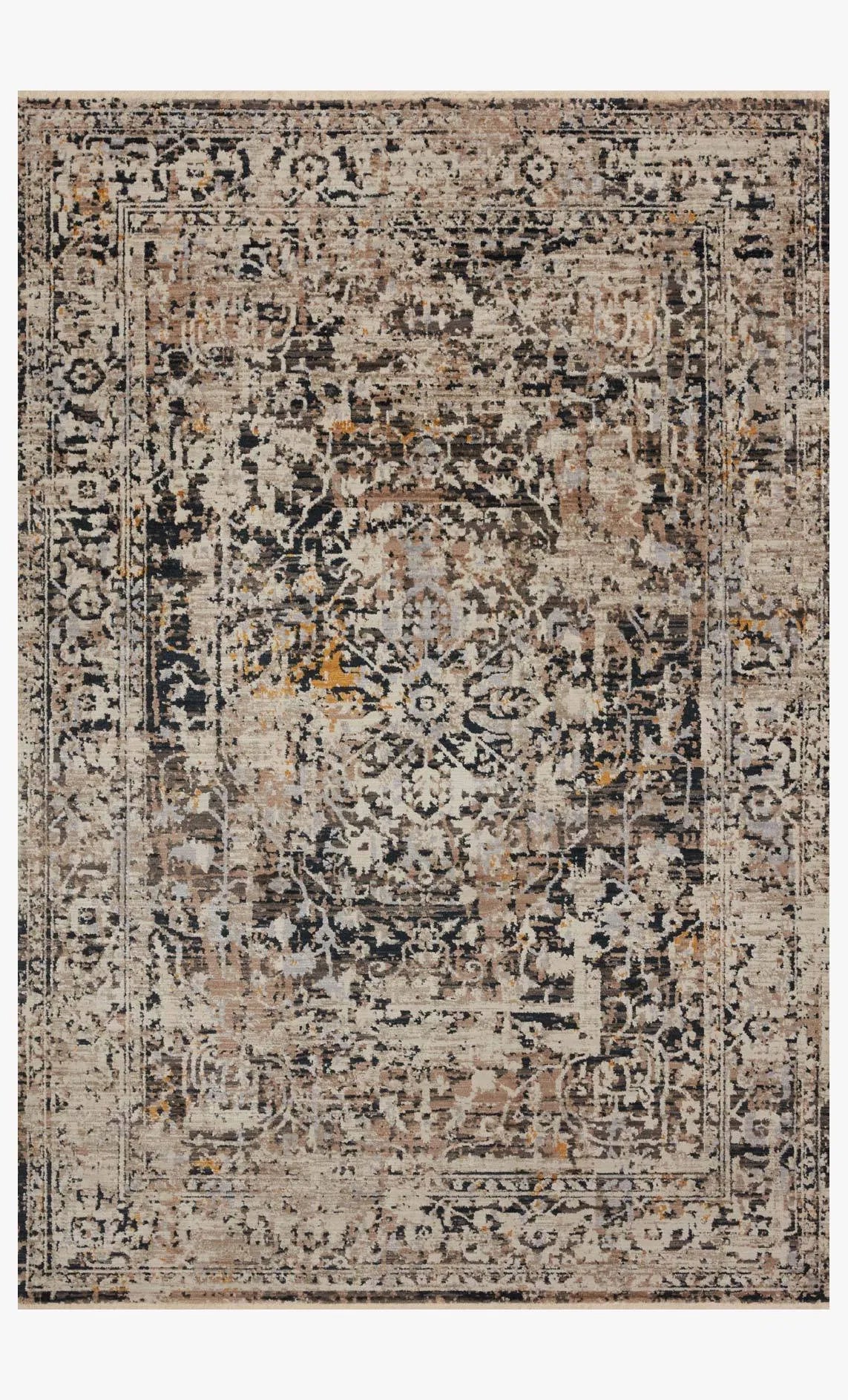 Leigh Lei-03 Charcoal/Taupe Rug - Rug & Home