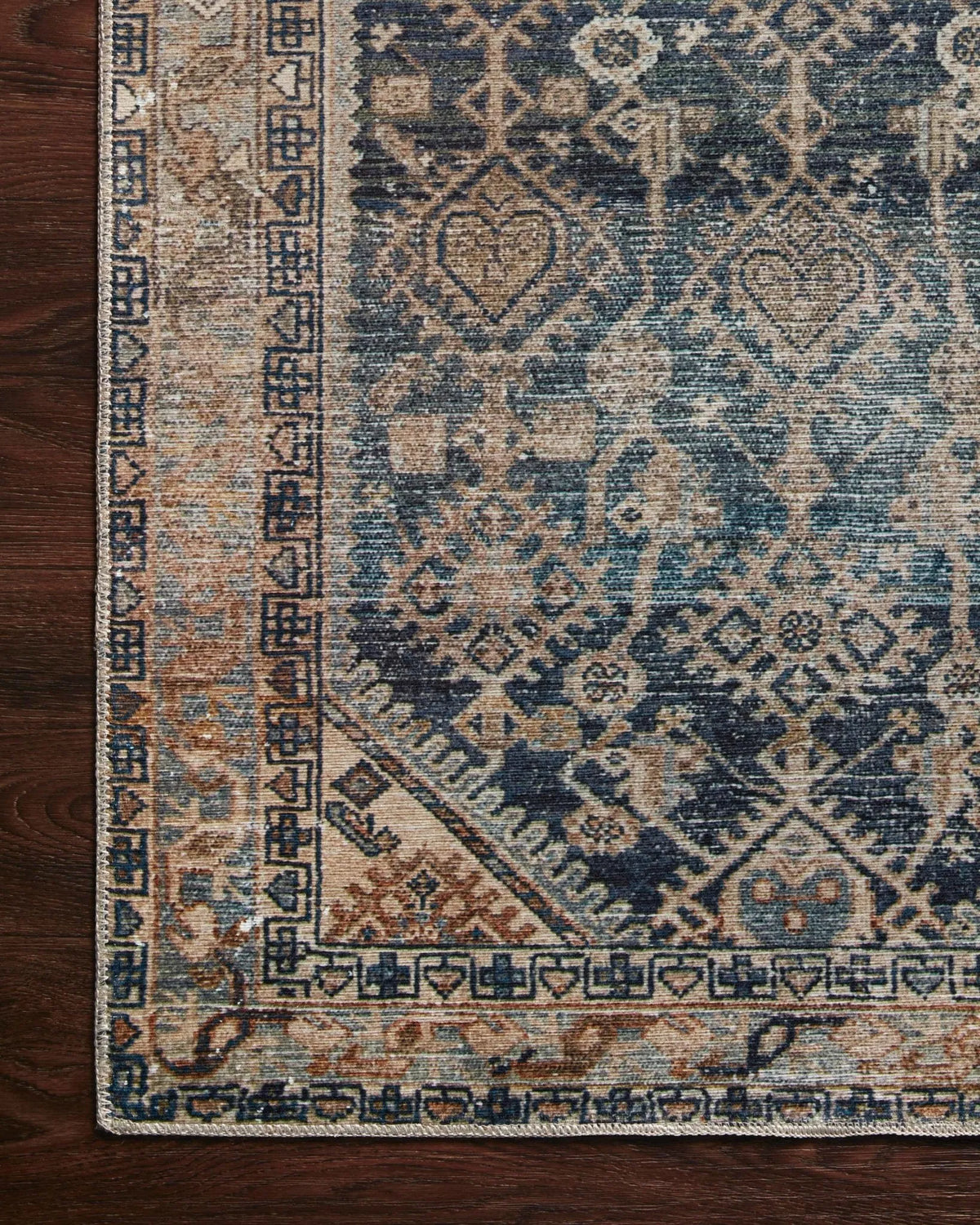 Lenna By Magnolia Home Lea-01 Indigo/Natural Rug - Rug & Home