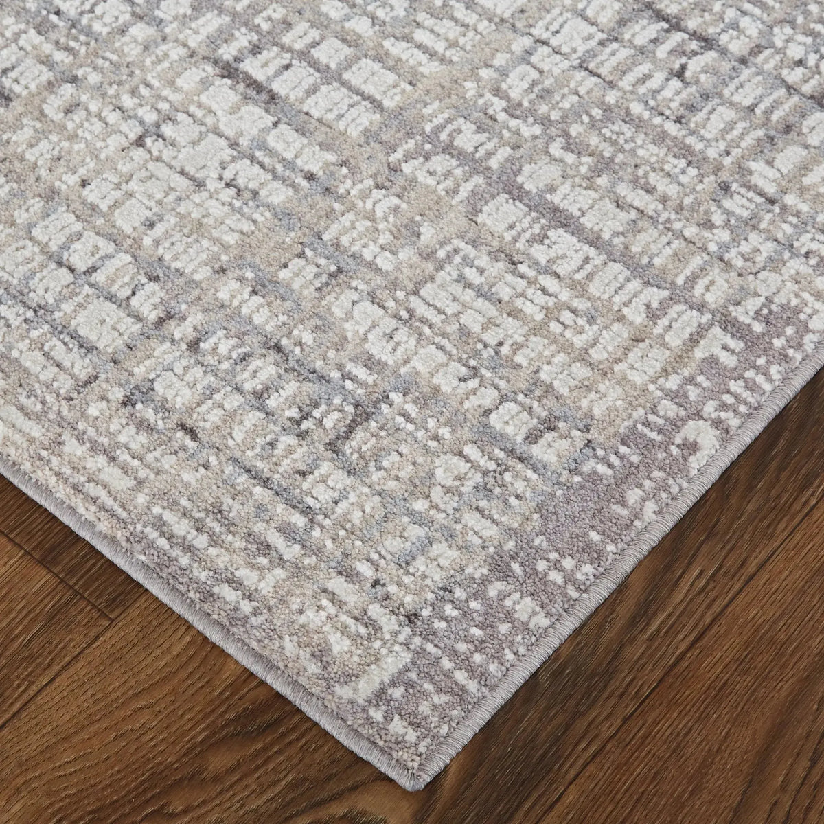 Lennon LEN39G4F Taupe/Ivory Rug