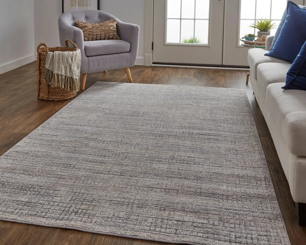 Lennon LEN39G4F Taupe/Ivory Rug
