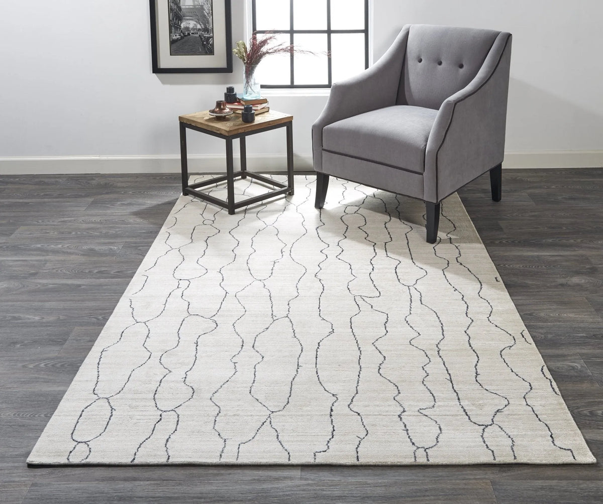 Lennox 8699F Ivory/Gray Rug - Rug & Home