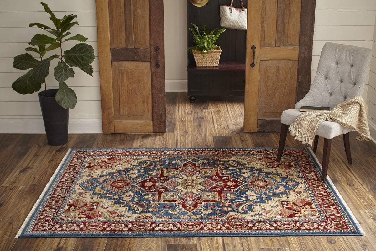 Lenox LE-01 Blue Rug - Rug & Home