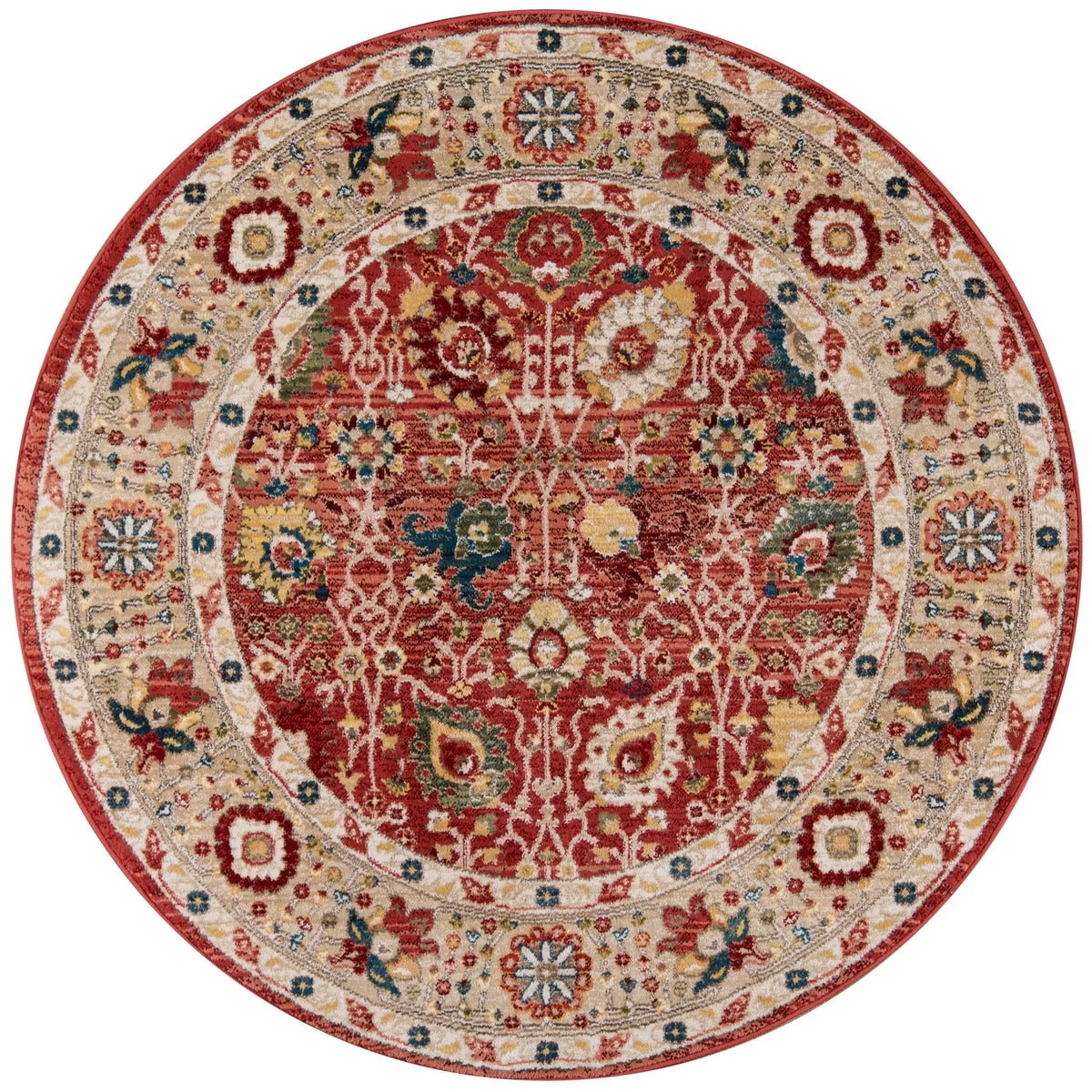 Lenox LE-04 Red Rug - Rug & Home